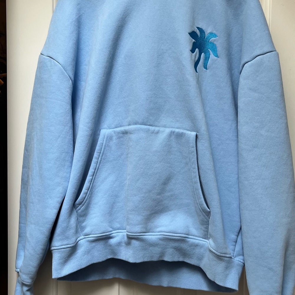 Everything comes in waves Sky Blue Hoodie